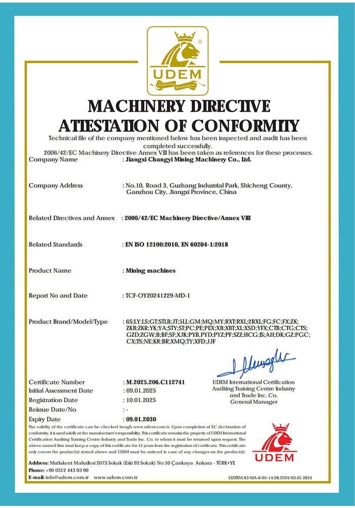 CE certificate